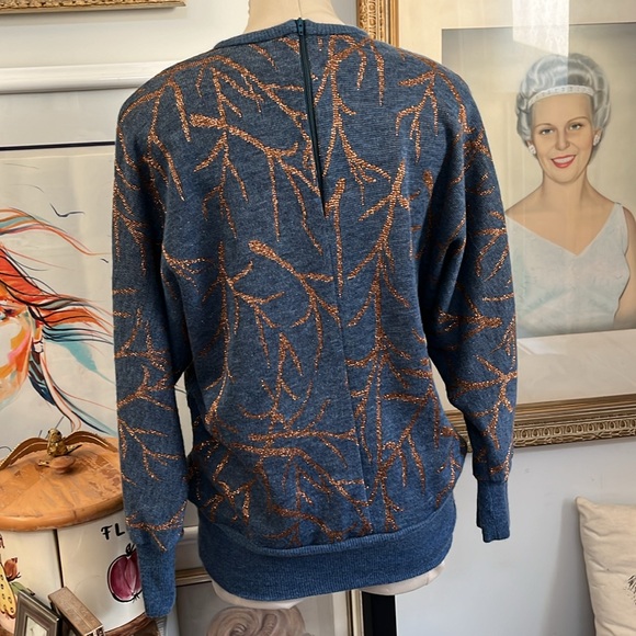 Vintage 70’s Crew Neck Sweater! Medium - Picture 2 of 7